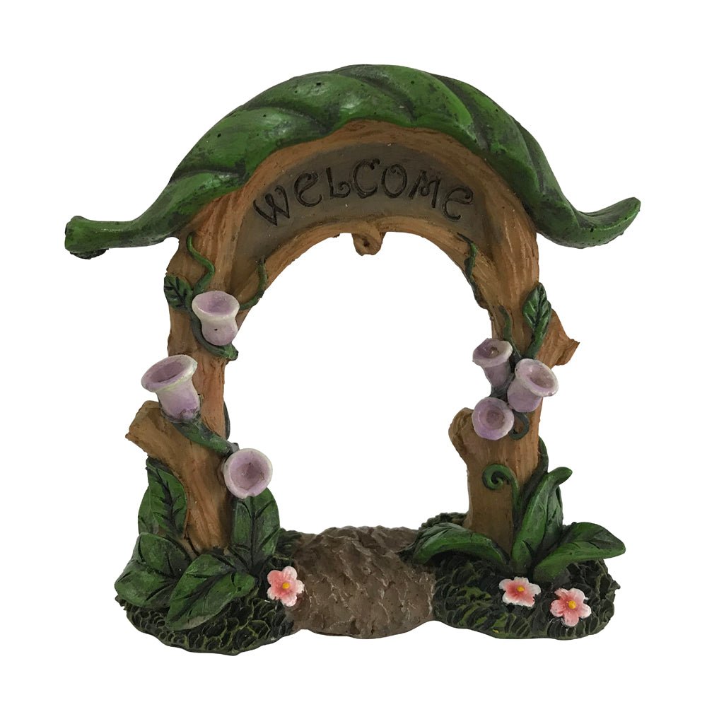 Welcome Fairy Garden Arbor - Sticks & Stones Education - Sticks & Stones Education