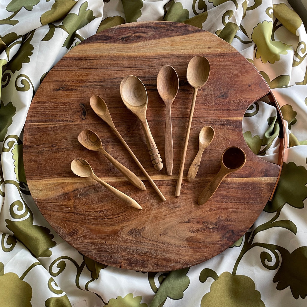 Wooden Spoon Set of 8 || Papoose Toys - Papoose Toys - Sticks & Stones Education