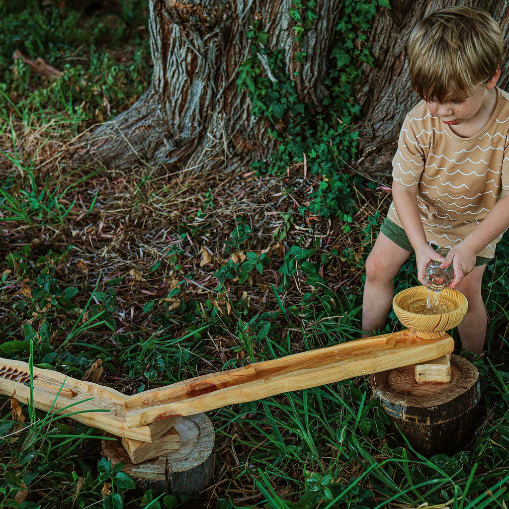 Wooden Water Ways – Family Starter Set - Explore NOOK - Sticks & Stones Education