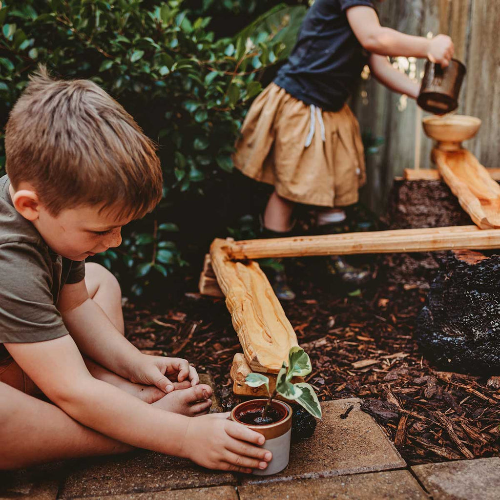 Wooden Water Ways – Family Starter Set - Explore NOOK - Sticks & Stones Education